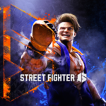 Imagem contendo o personagem Luke e a logo do jogo Street Fighter 6 atrás dele.